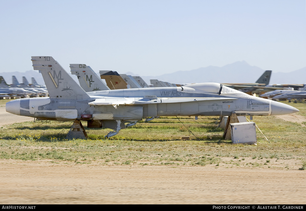 Aircraft Photo of 161748 | McDonnell Douglas F/A-18A Hornet | USA - Marines | AirHistory.net #51154