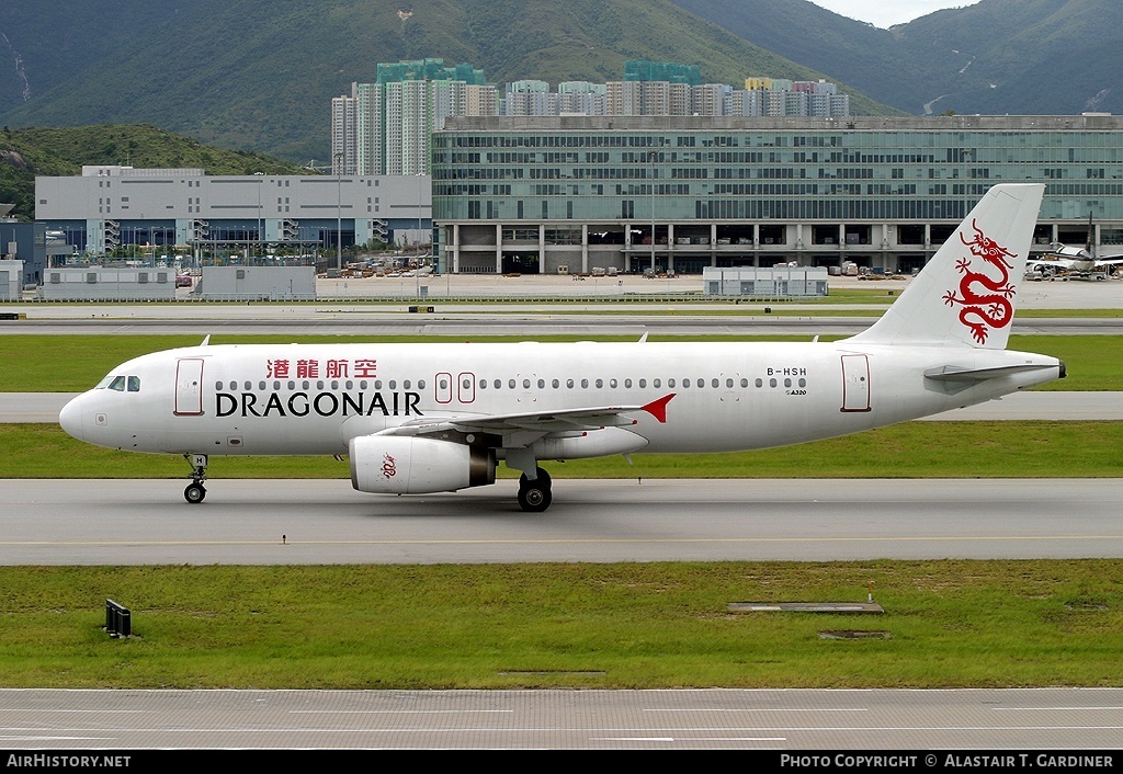 Aircraft Photo of B-HSH | Airbus A320-232 | Dragonair | AirHistory.net #51155