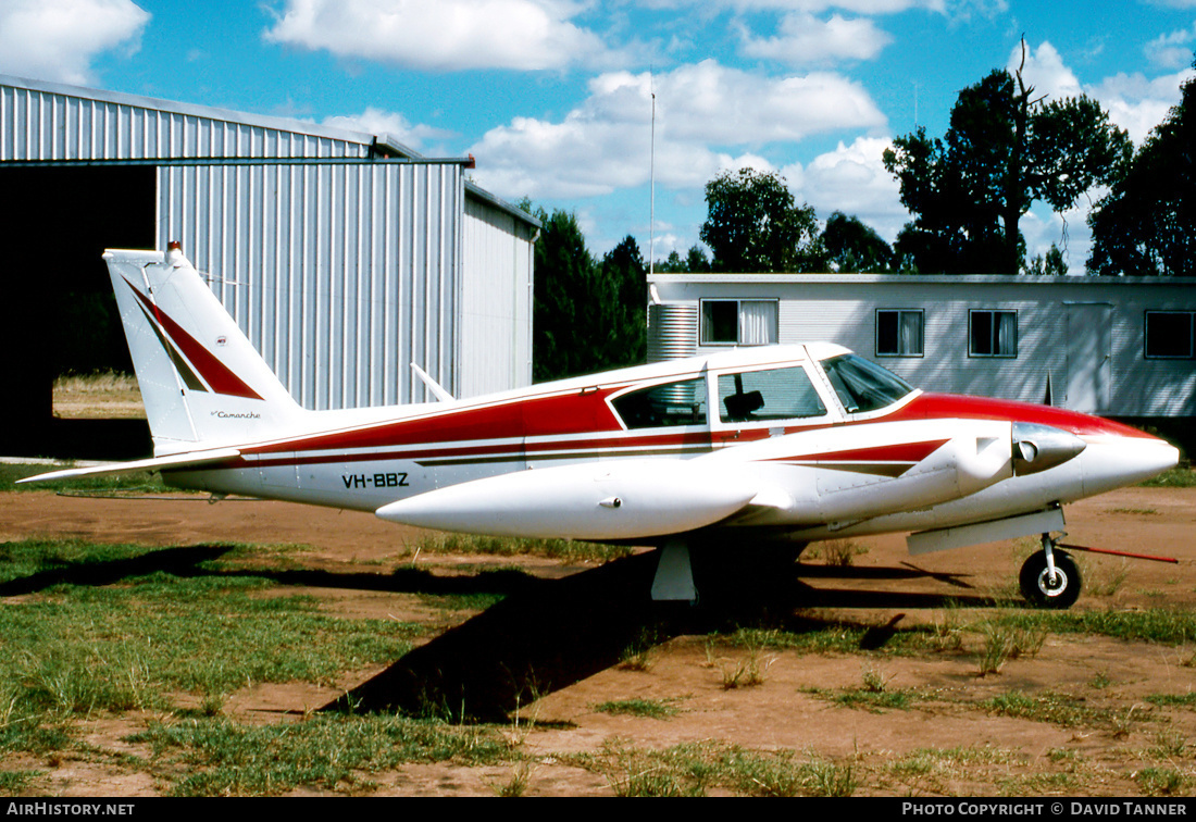 Aircraft Photo of VH-BBZ | Piper PA-30-160 Twin Comanche | AirHistory.net #51193