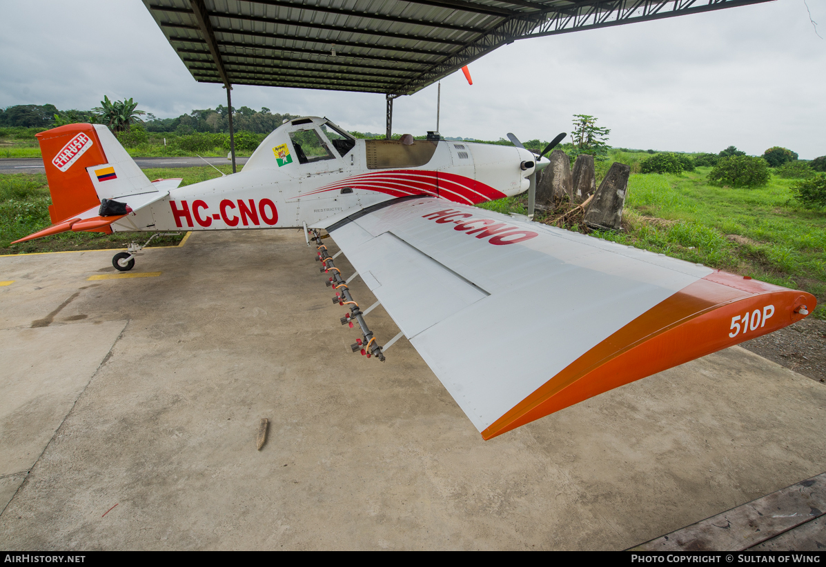 Aircraft Photo of HC-CNO | Thrush S2R-T34 Thrush 510P | AeroAgripac | AirHistory.net #51194