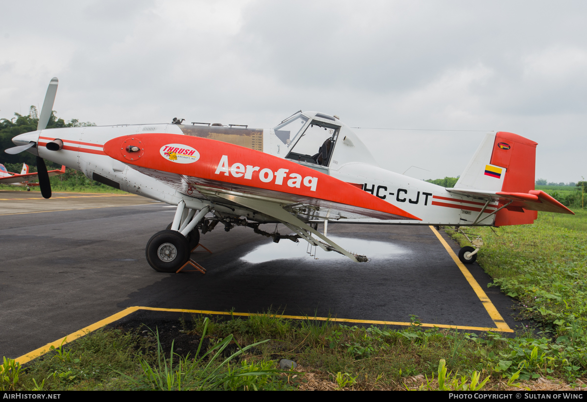 Aircraft Photo of HC-CJT | Thrush S2R-T34 Thrush 510P | Aerofaq | AirHistory.net #51201