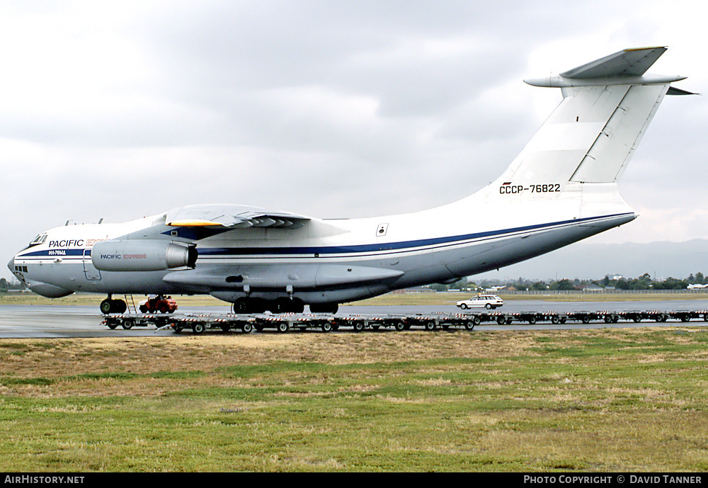 Aircraft Photo of CCCP-76822 | Ilyushin Il-76MD | Pacific Express | AirHistory.net #51212