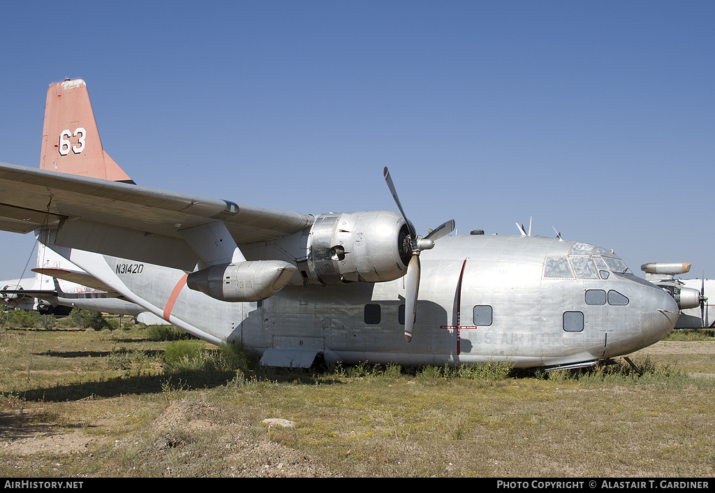 Aircraft Photo of N3142D | Fairchild C-123K Provider | AirHistory.net #51213