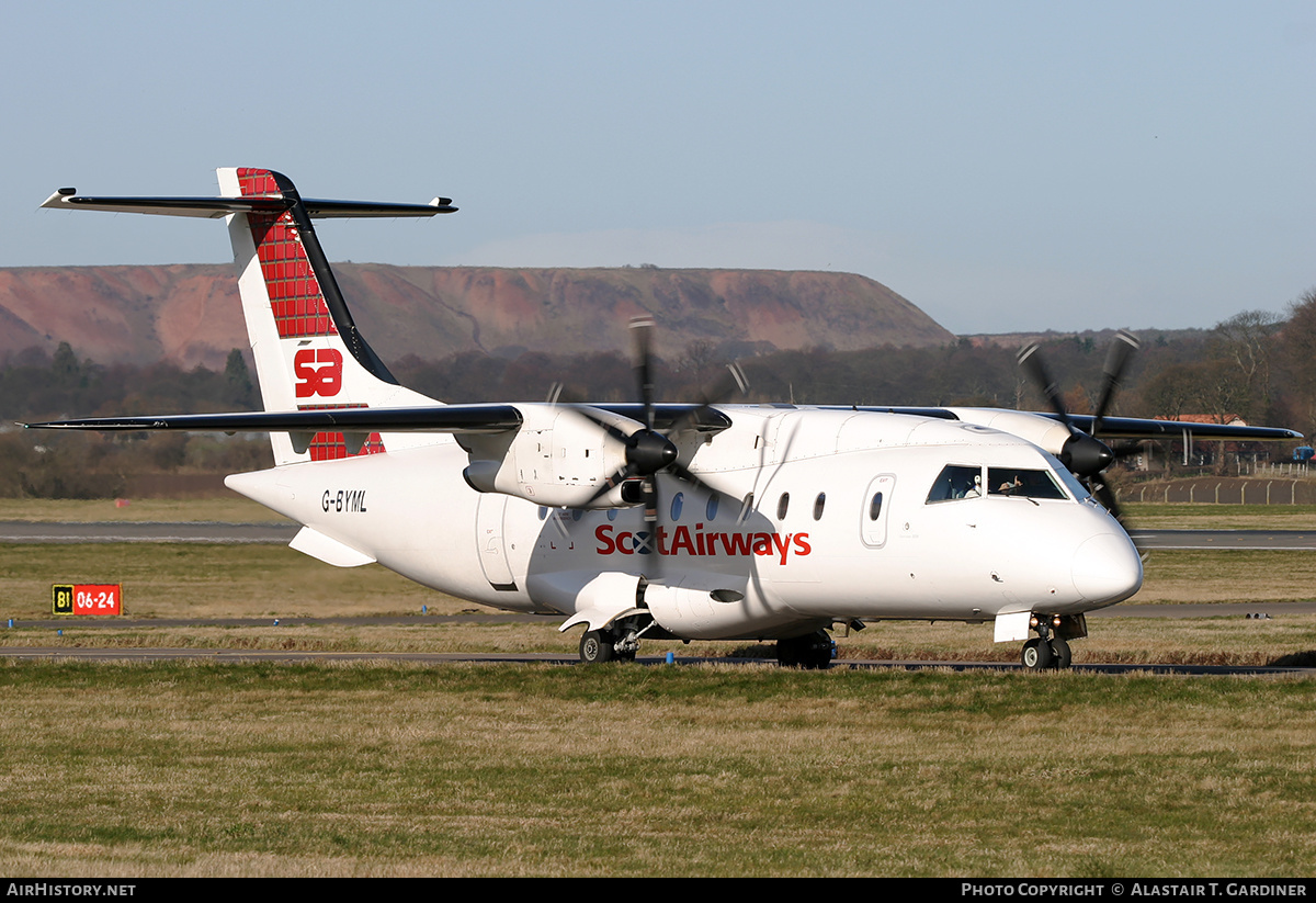 Aircraft Photo of G-BYML | Dornier 328-110 | Scot Airways | AirHistory.net #51214