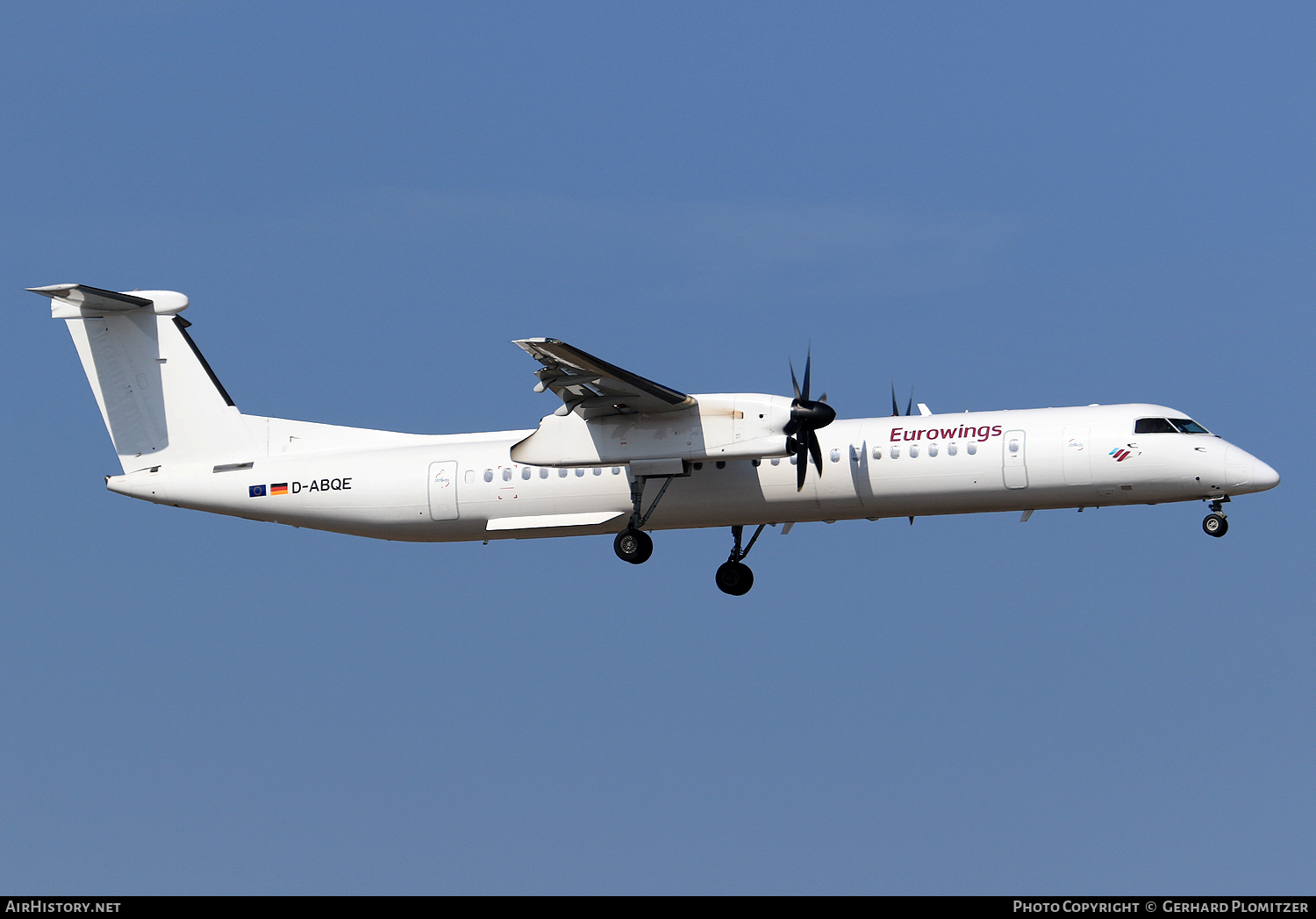 Aircraft Photo of D-ABQE | Bombardier DHC-8-402 Dash 8 | Eurowings | AirHistory.net #51233