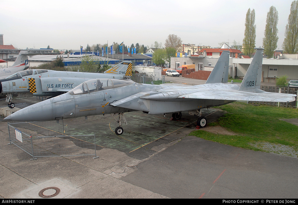 Aircraft Photo of 74-0109 / AF74-109 | McDonnell Douglas F-15A Eagle | USA - Air Force | AirHistory.net #51237