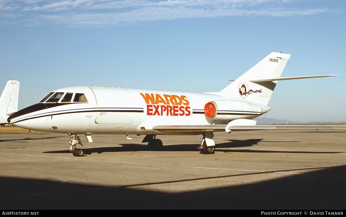 Aircraft Photo of VH-BRR | Dassault Falcon 20D-5(F) | Wards Express | AirHistory.net #51262