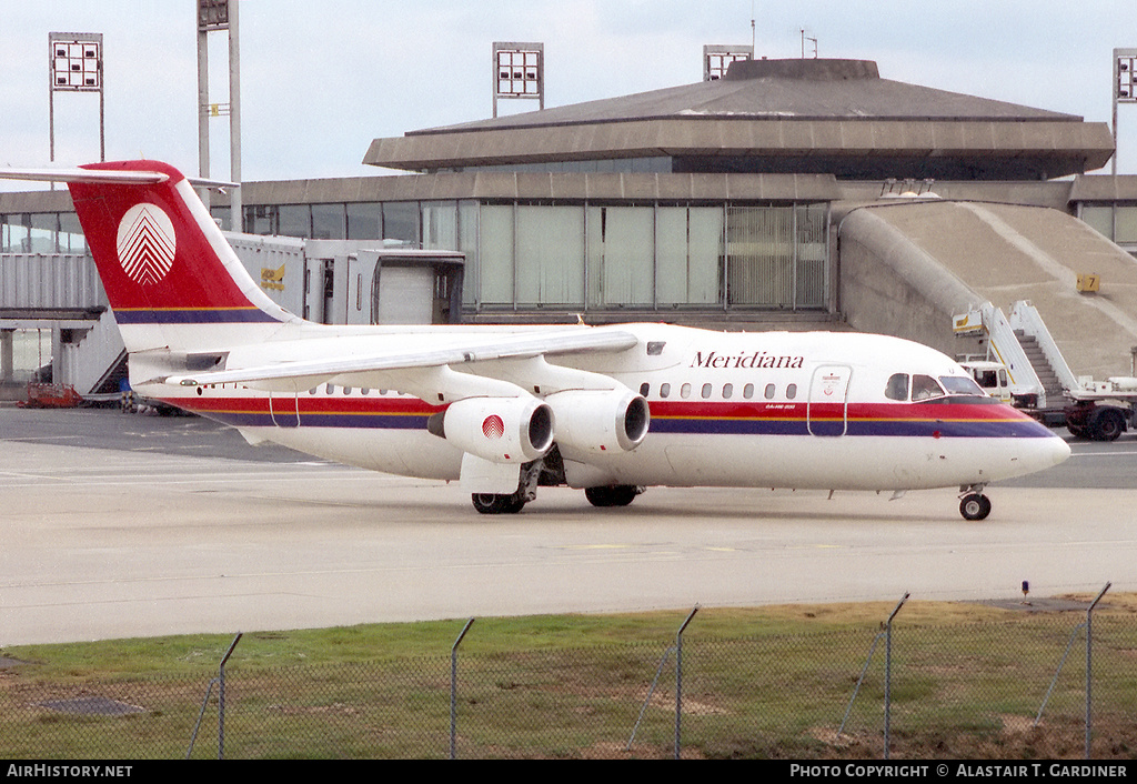 Aircraft Photo of I-FLRU | British Aerospace BAe-146-200 | Meridiana | AirHistory.net #51268