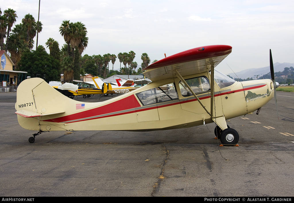 Aircraft Photo of N9872Y | Champion 7EC Traveler | AirHistory.net #51272