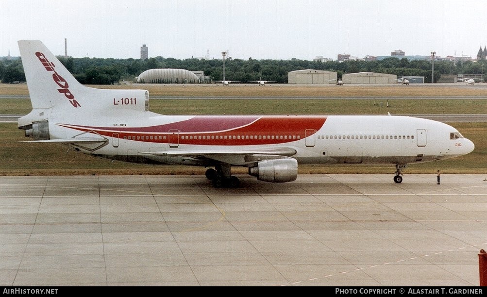 Aircraft Photo of SE-DPX | Lockheed L-1011-385-1 TriStar 50 | Air Ops | AirHistory.net #51288