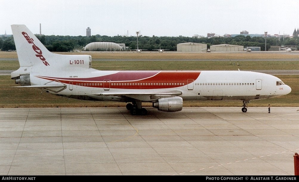 Aircraft Photo of SE-DPX | Lockheed L-1011-385-1 TriStar 50 | Air Ops | AirHistory.net #51288