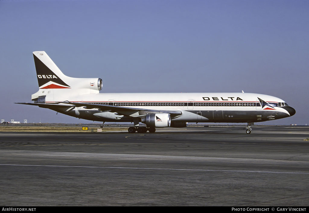 Aircraft Photo of N725DA | Lockheed L-1011-385-1 TriStar 1 | Delta Air Lines | AirHistory.net #51292
