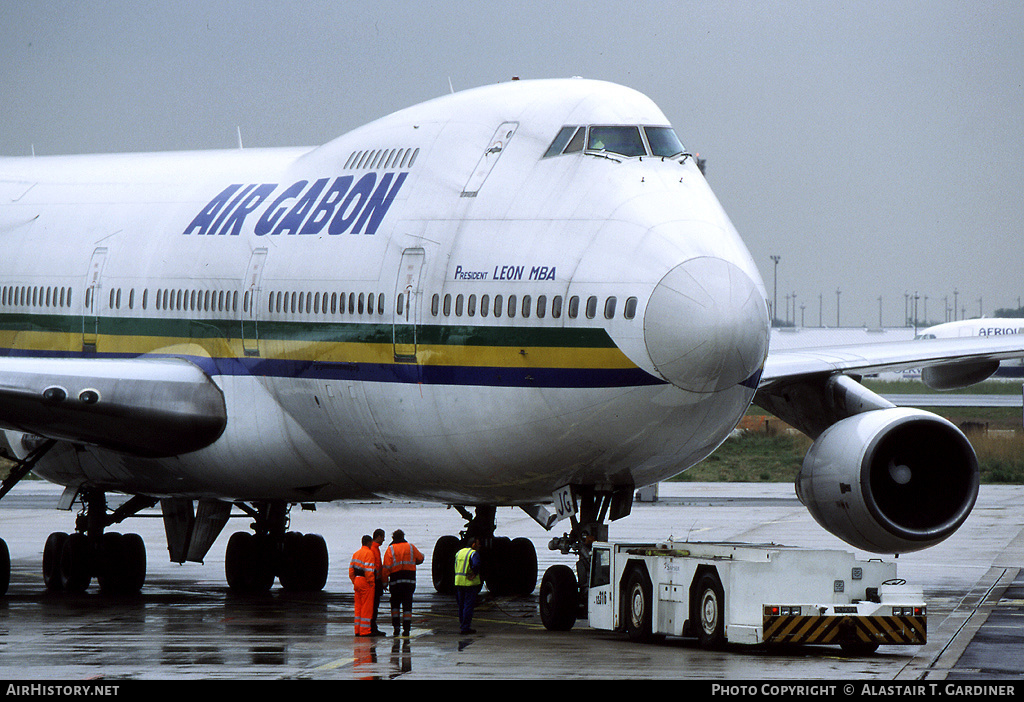 Aircraft Photo of F-ODJG | Boeing 747-2Q2BM | Air Gabon | AirHistory.net #51313