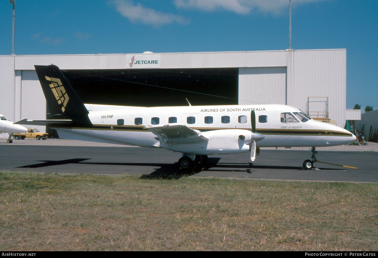 Aircraft Photo of VH-FNP | Embraer EMB-110P2 Bandeirante | Airlines of South Australia - ASA | AirHistory.net #51333