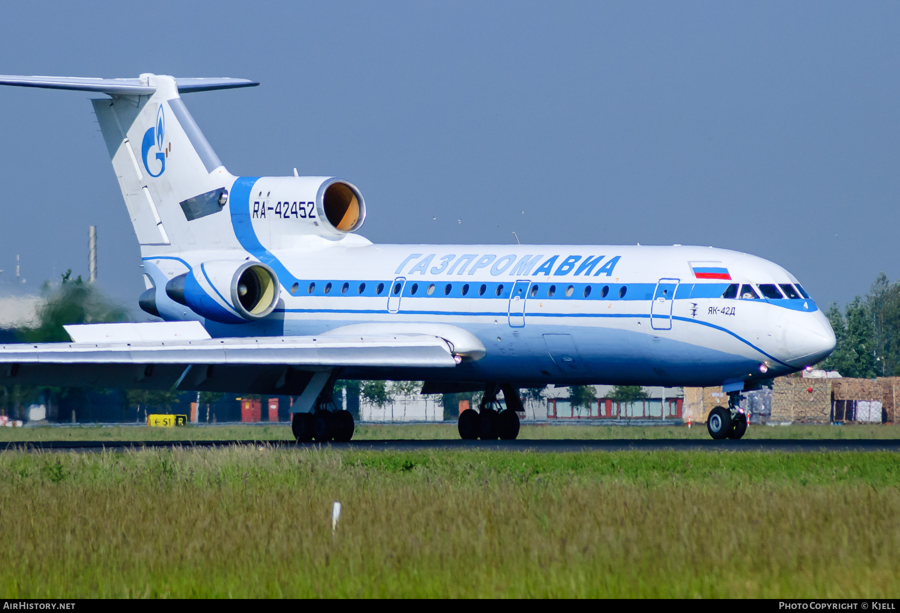 Aircraft Photo of RA-42452 | Yakovlev Yak-42D | Gazpromavia | AirHistory.net #51337