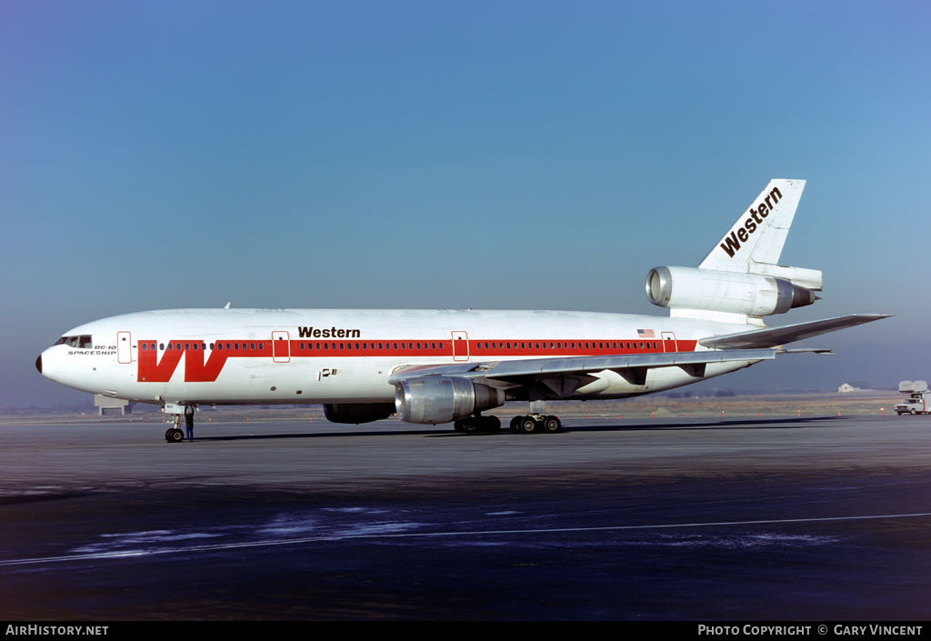 Aircraft Photo of N902WA | McDonnell Douglas DC-10-10 | Western Airlines | AirHistory.net #51347