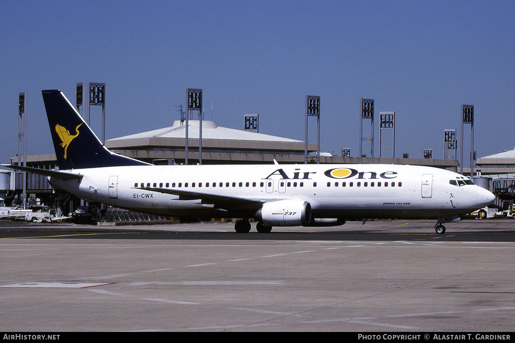 Aircraft Photo of EI-CWX | Boeing 737-4Y0 | Air One | AirHistory.net #51349