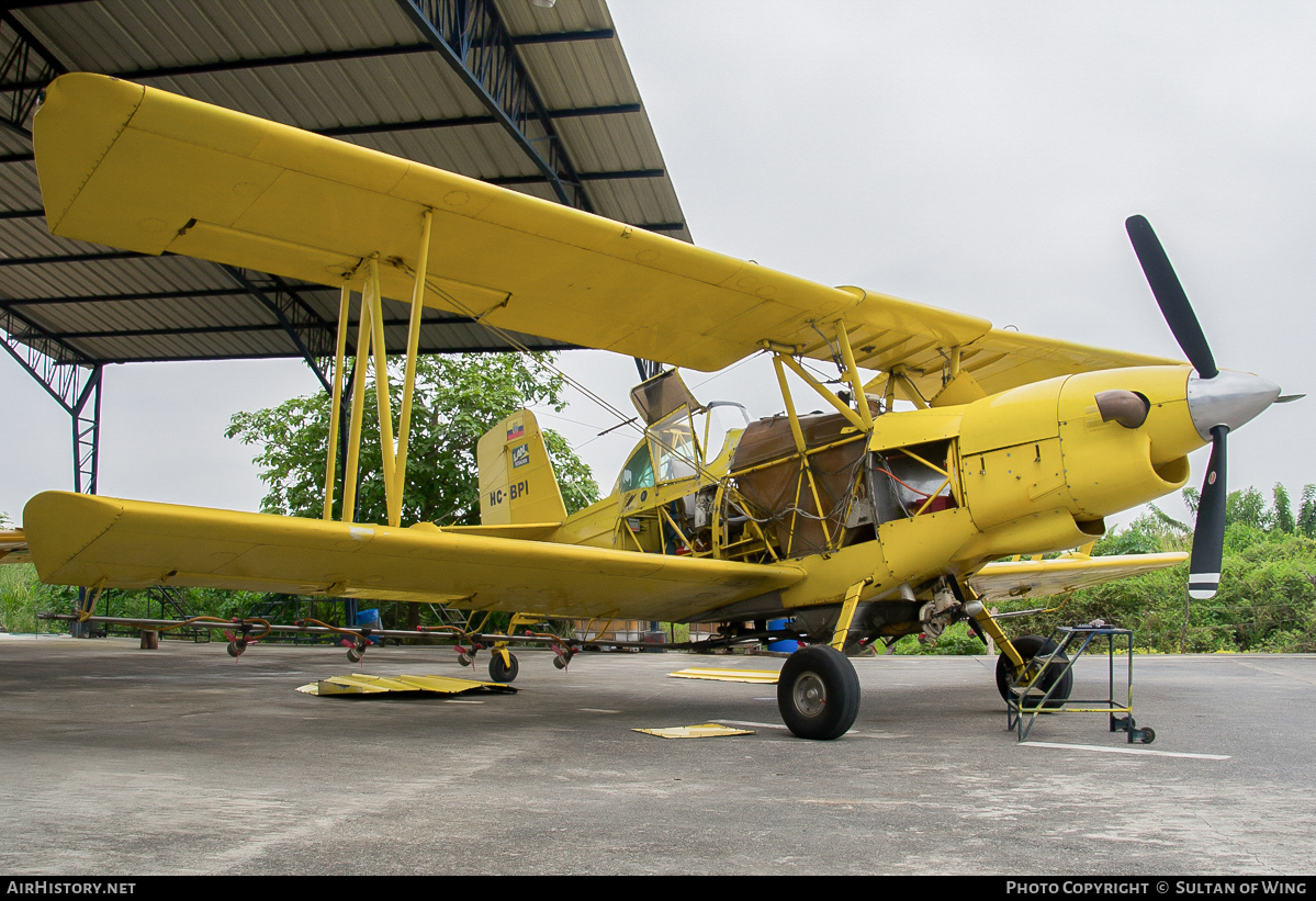 Aircraft Photo of HC-BPI | Grumman American G-164A Super Ag-Cat | LAN Aerofumigación - Líneas Aéreas Nacionales | AirHistory.net #51354