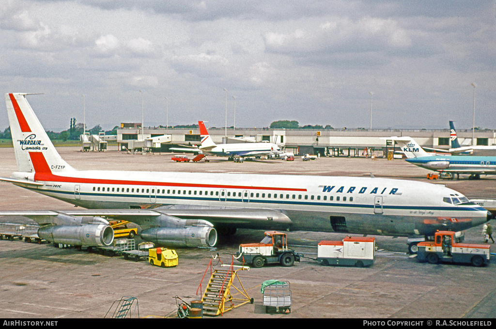 Aircraft Photo of C-FZYP | Boeing 707-396C | Wardair Canada | AirHistory.net #51367