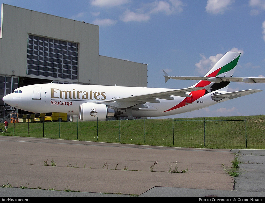 Aircraft Photo of A6-EFA | Airbus A310-308/F | Emirates SkyCargo | AirHistory.net #51375