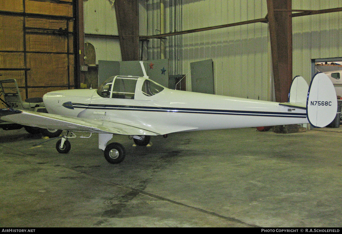 Aircraft Photo of N7568C | Forney F-1 Aircoupe | AirHistory.net #51377