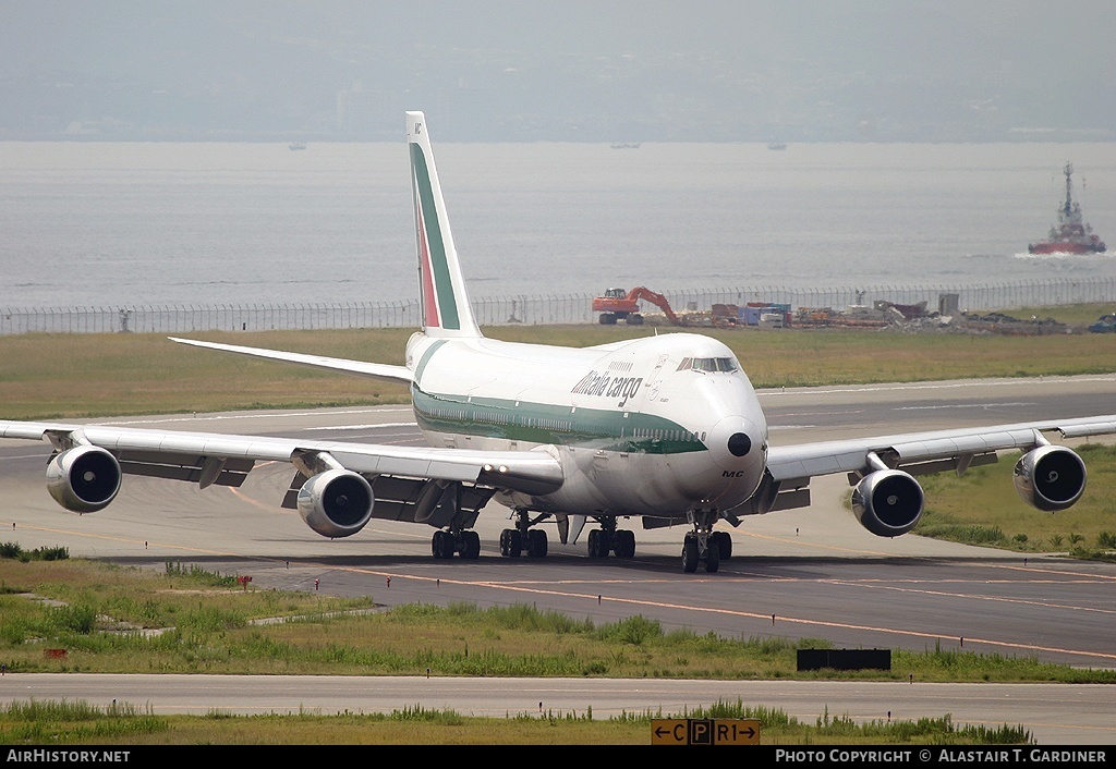 Aircraft Photo of I-DEMC | Boeing 747-243B(SF) | Alitalia Cargo | AirHistory.net #51406