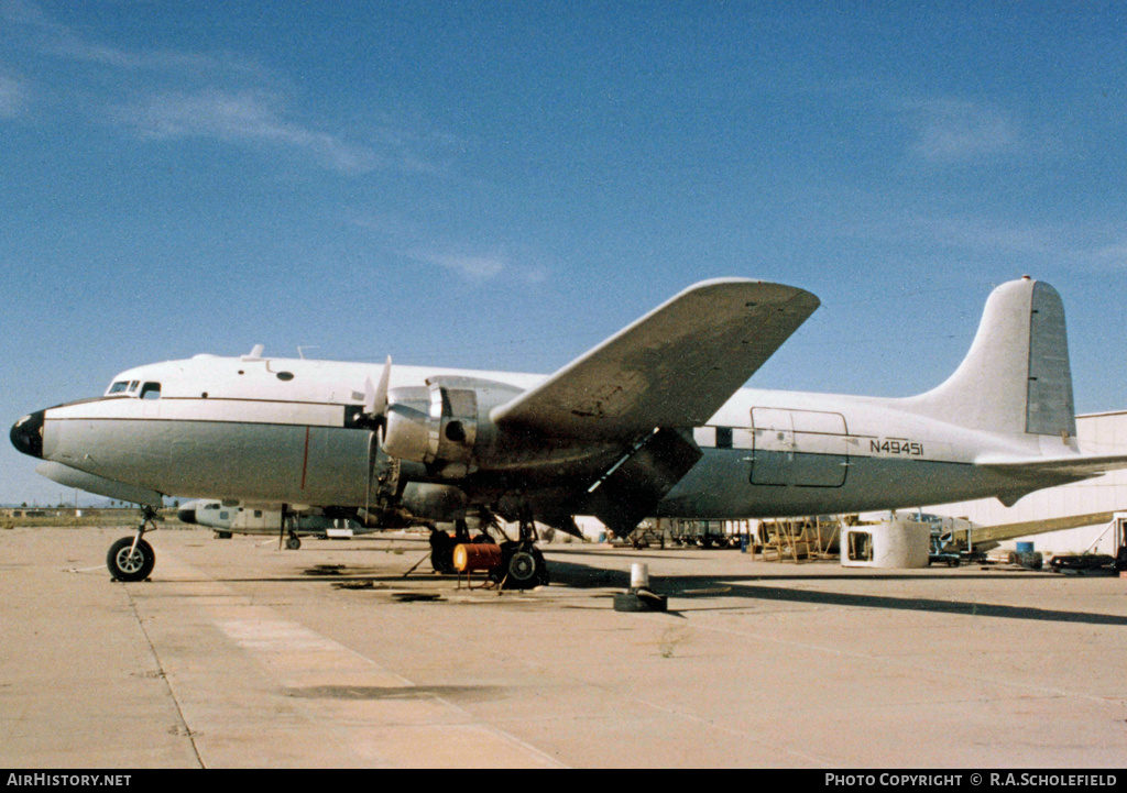 Aircraft Photo of N49451 | Douglas C-54D Skymaster | AirHistory.net #51427