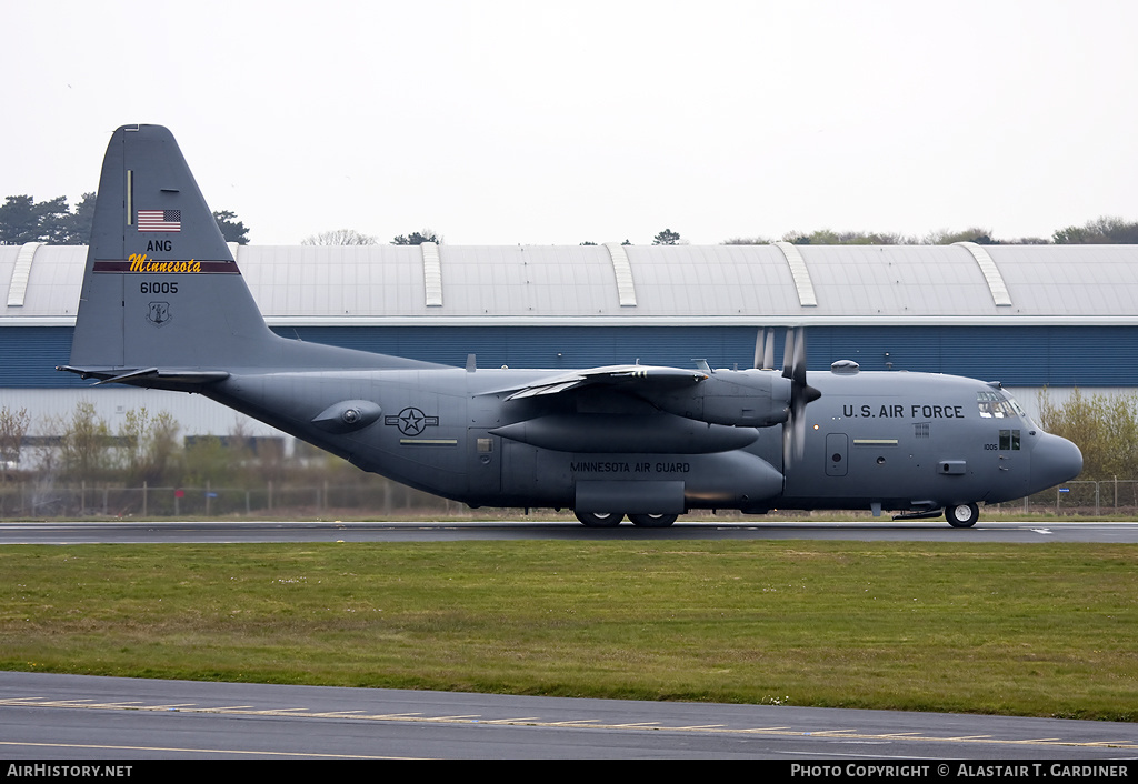 Aircraft Photo of 96-1005 / 61005 | Lockheed Martin C-130H Hercules | USA - Air Force | AirHistory.net #51436