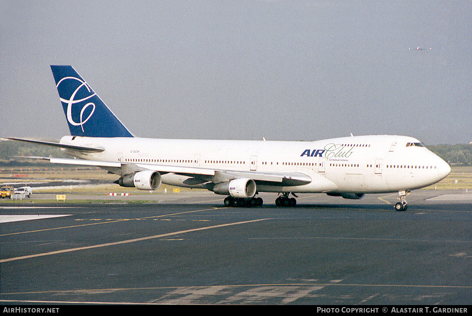 Aircraft Photo of C-GCIH | Boeing 747-212B | Air Club International | AirHistory.net #51437