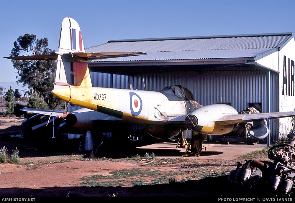 Aircraft Photo of WD767 | Gloster Meteor TT20 | UK - Air Force | AirHistory.net #51459