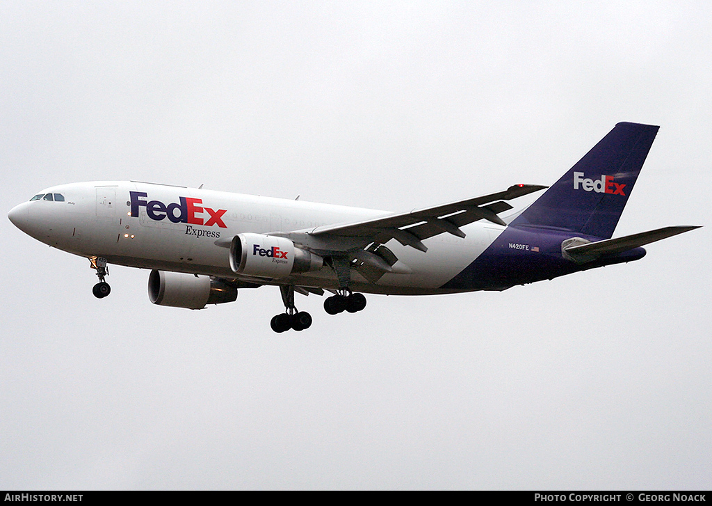 Aircraft Photo of N420FE | Airbus A310-222/F | FedEx Express | AirHistory.net #51460