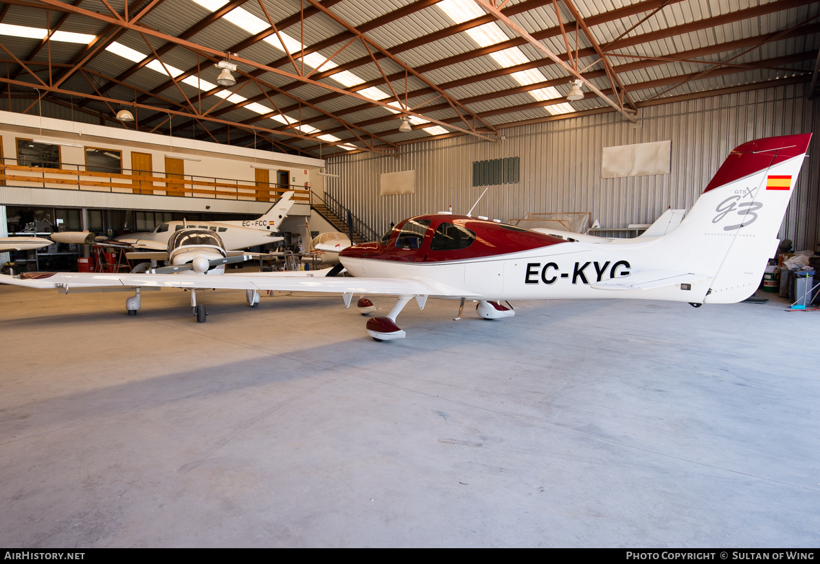 Aircraft Photo of EC-KYG | Cirrus SR-22 G3-GTSX | AirHistory.net #51462