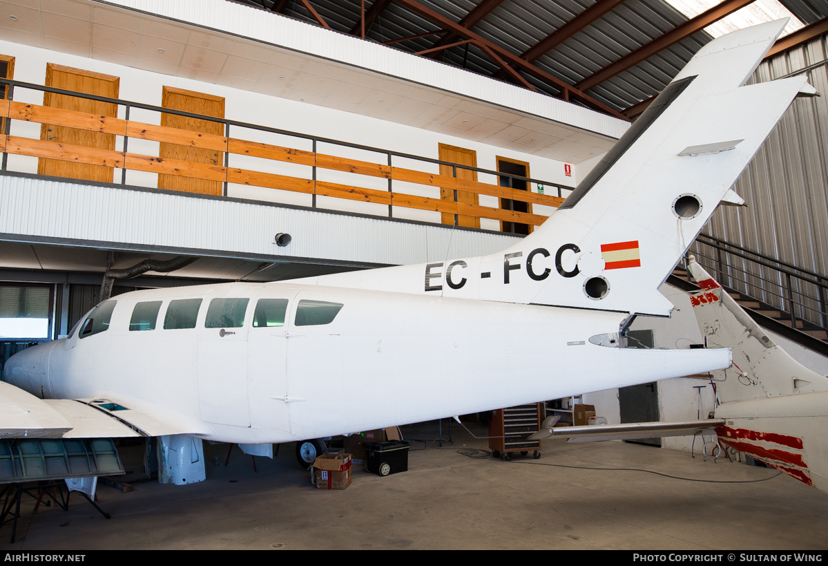 Aircraft Photo of EC-FCC | Cessna 402B Utililiner | Vuelos Mediterráneo | AirHistory.net #51473