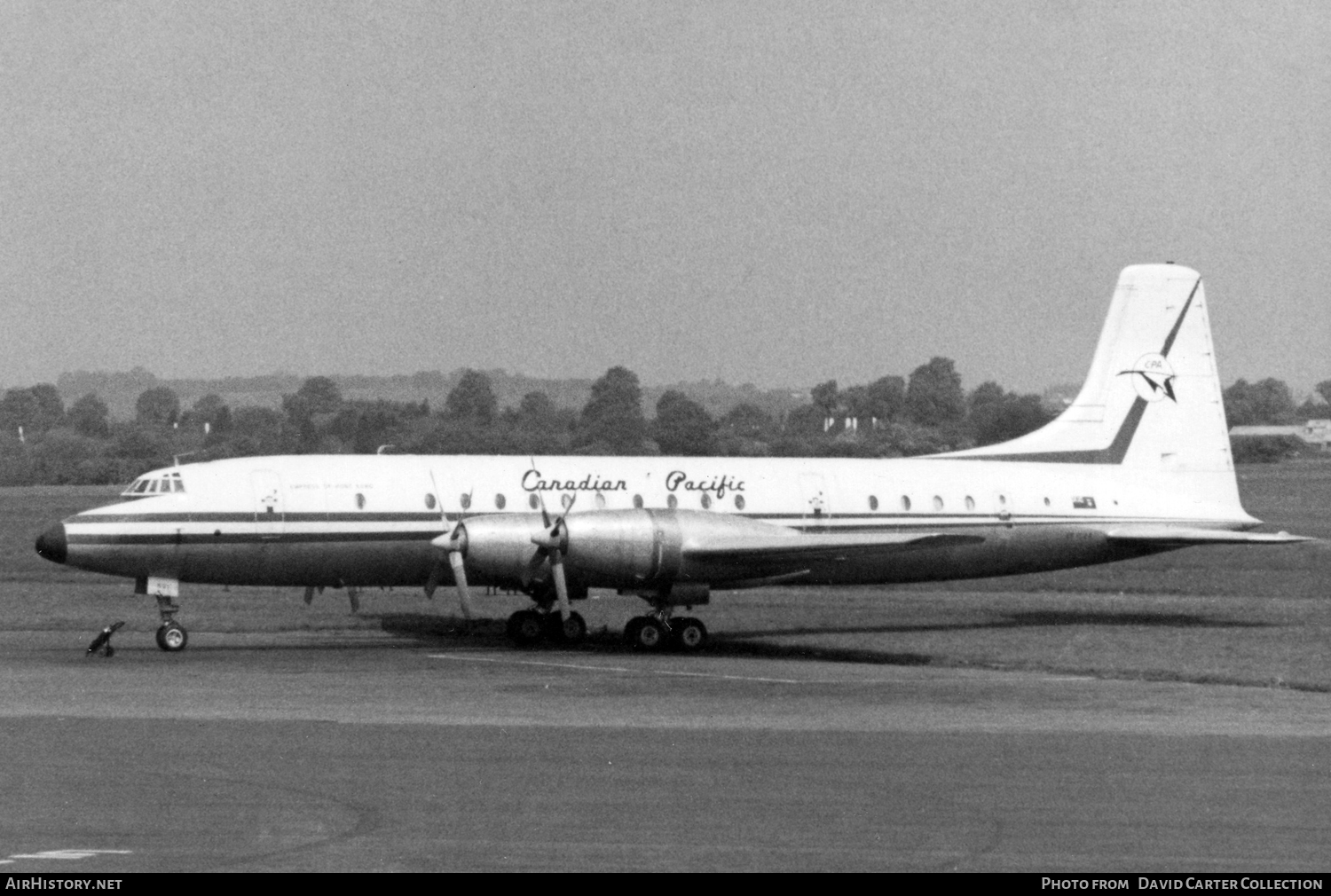 Aircraft Photo of CF-CZA | Bristol 175 Britannia 314 | Canadian Pacific Airlines | AirHistory.net #51488