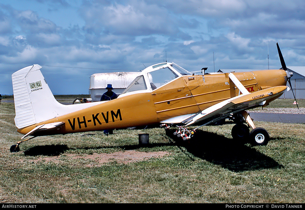 Aircraft Photo of VH-KVM | Cessna A188 AgWagon 300 | AirHistory.net #51497