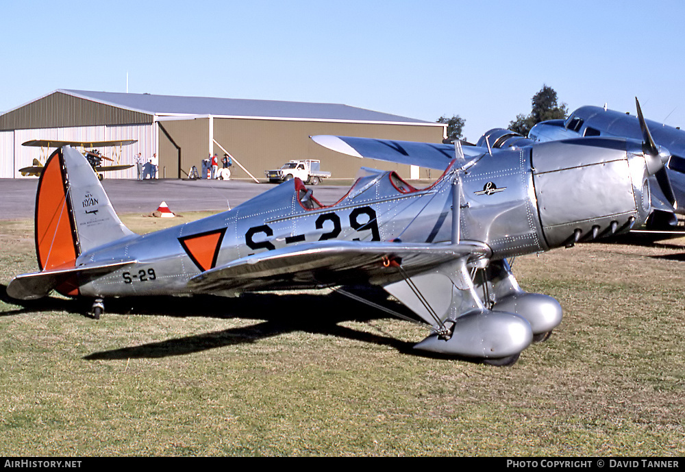 Aircraft Photo of VH-AGW / S-29 | Ryan STM-S2 | Netherlands - Navy | AirHistory.net #51498