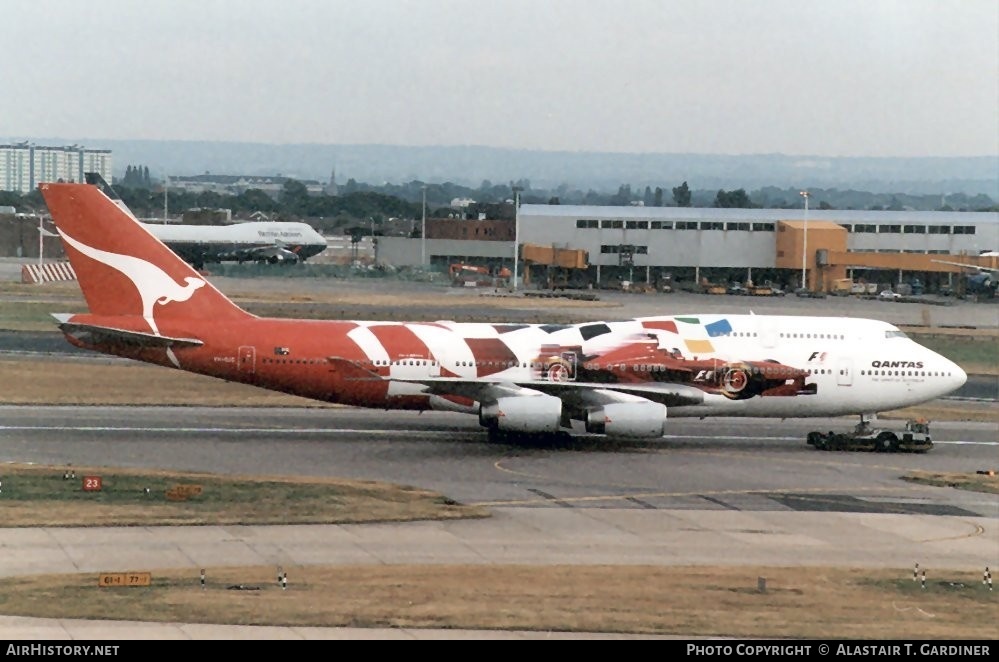 Aircraft Photo of VH-OJC | Boeing 747-438 | Qantas | AirHistory.net #51511