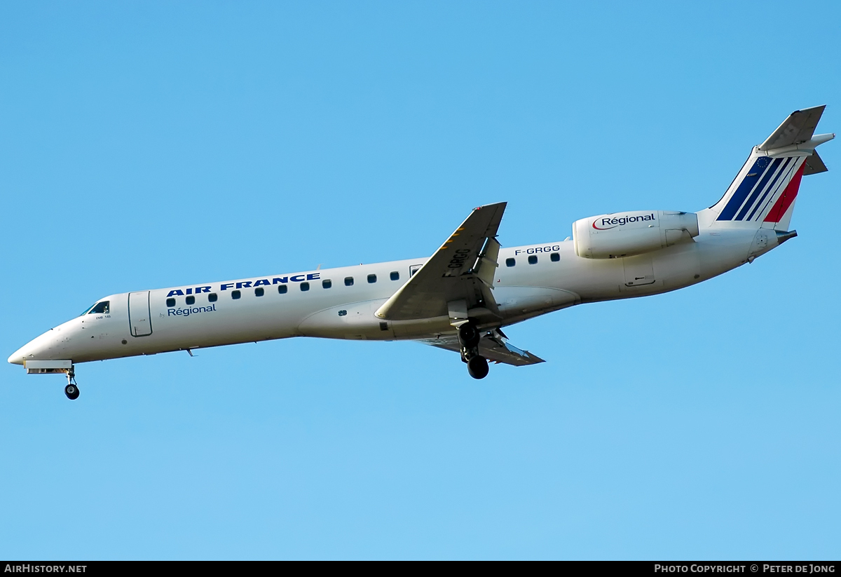 Aircraft Photo of F-GRGG | Embraer ERJ-145EU (EMB-145EU) | Air France | AirHistory.net #51514