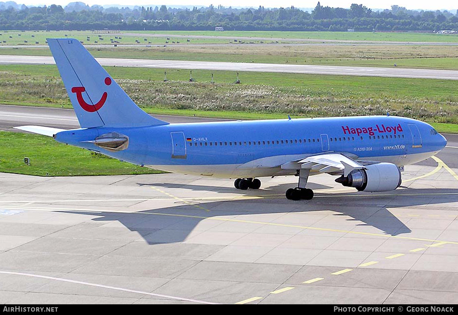 Aircraft Photo of D-AHLX | Airbus A310-204 | Hapag-Lloyd | AirHistory.net #51525