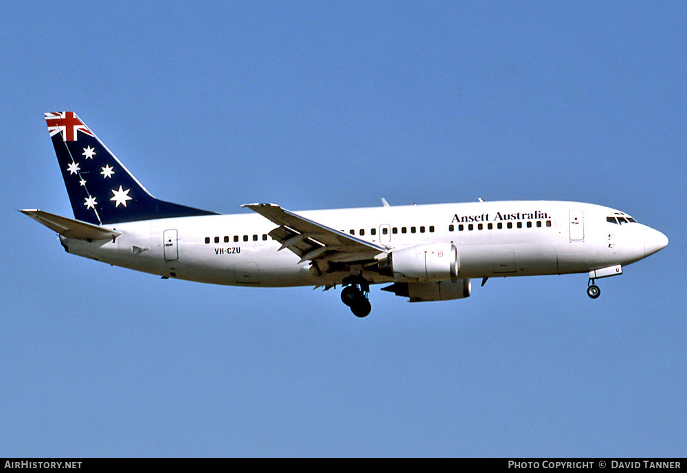 Aircraft Photo of VH-CZU | Boeing 737-377 | Ansett Australia | AirHistory.net #51544