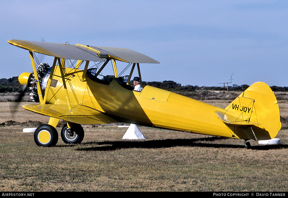 Aircraft Photo of VH-JQY | Boeing PT-13D Kaydet (E75) | AirHistory.net #51547