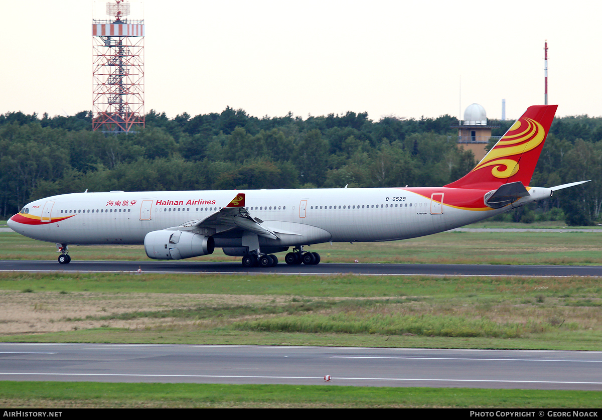 Aircraft Photo of B-6529 | Airbus A330-343 | Hainan Airlines | AirHistory.net #51549