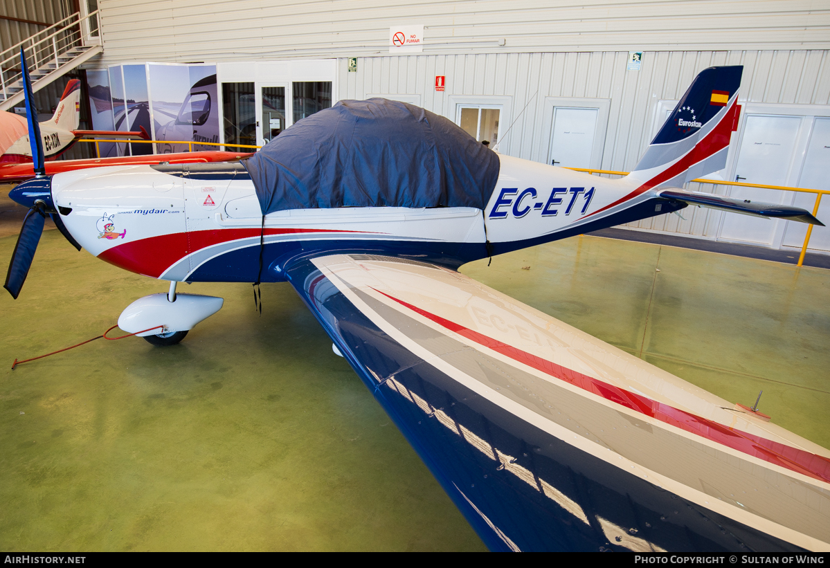 Aircraft Photo of EC-ET1 | Evektor-Aerotechnik EV-97 Eurostar | Mydair | AirHistory.net #51554