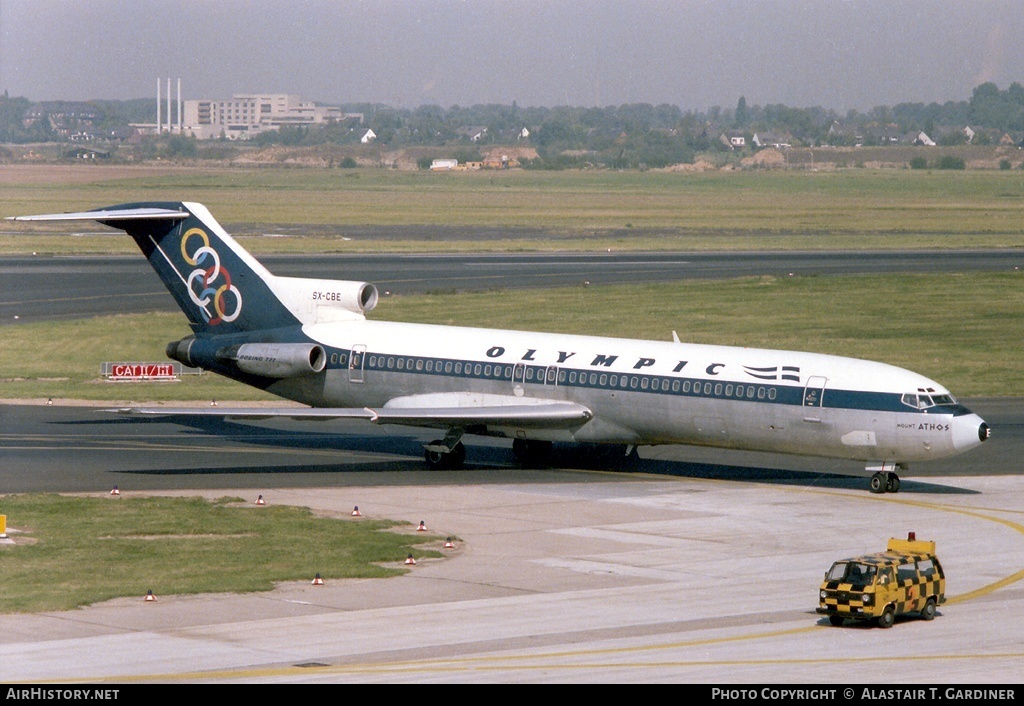 Aircraft Photo of SX-CBE | Boeing 727-284 | Olympic | AirHistory.net #51587