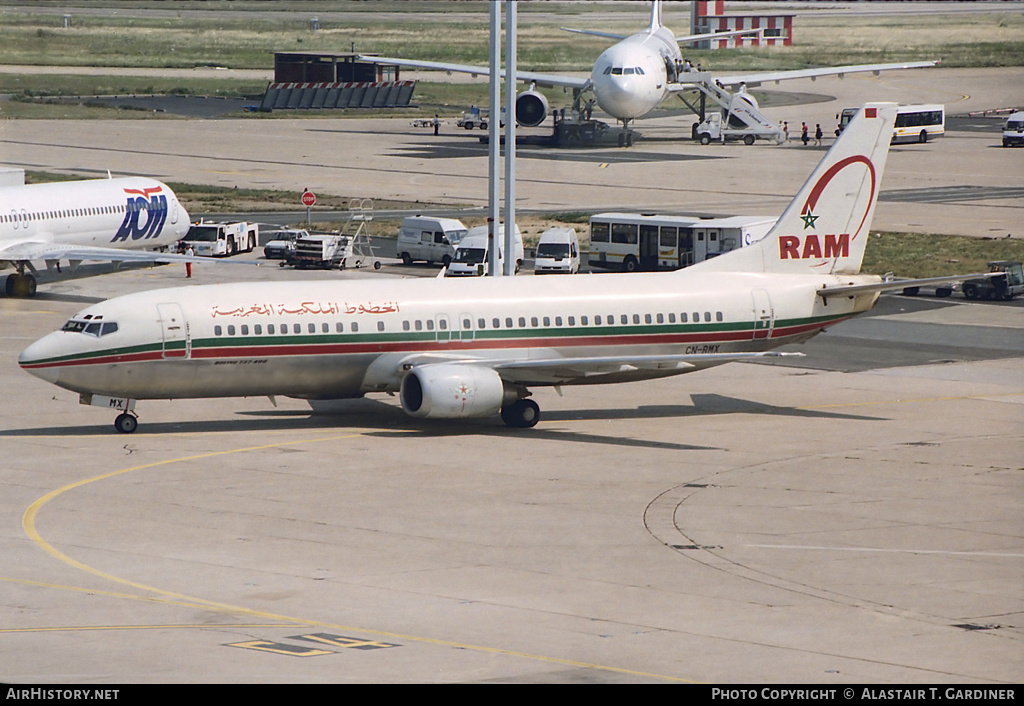 Aircraft Photo of CN-RMX | Boeing 737-4B6 | Royal Air Maroc - RAM | AirHistory.net #51616