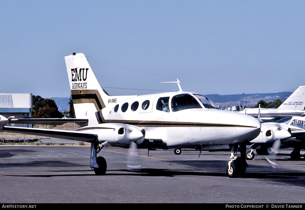 Aircraft Photo of VH-AWS | Cessna 402A | Emu Airways | AirHistory.net #51623