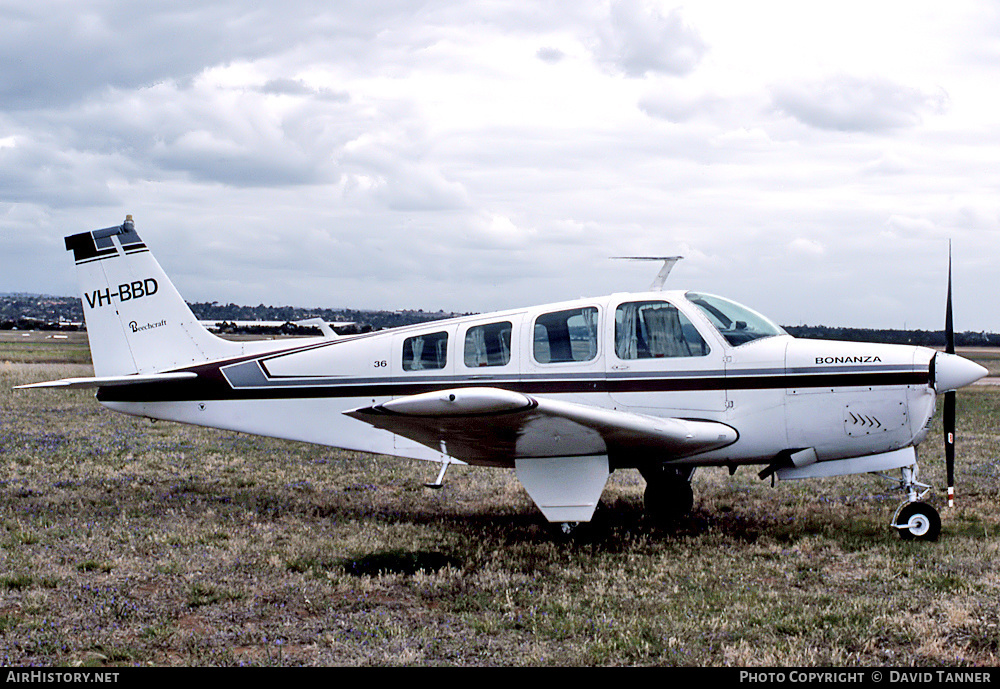 Aircraft Photo of VH-BBD | Beech A36 Bonanza 36 | AirHistory.net #51645
