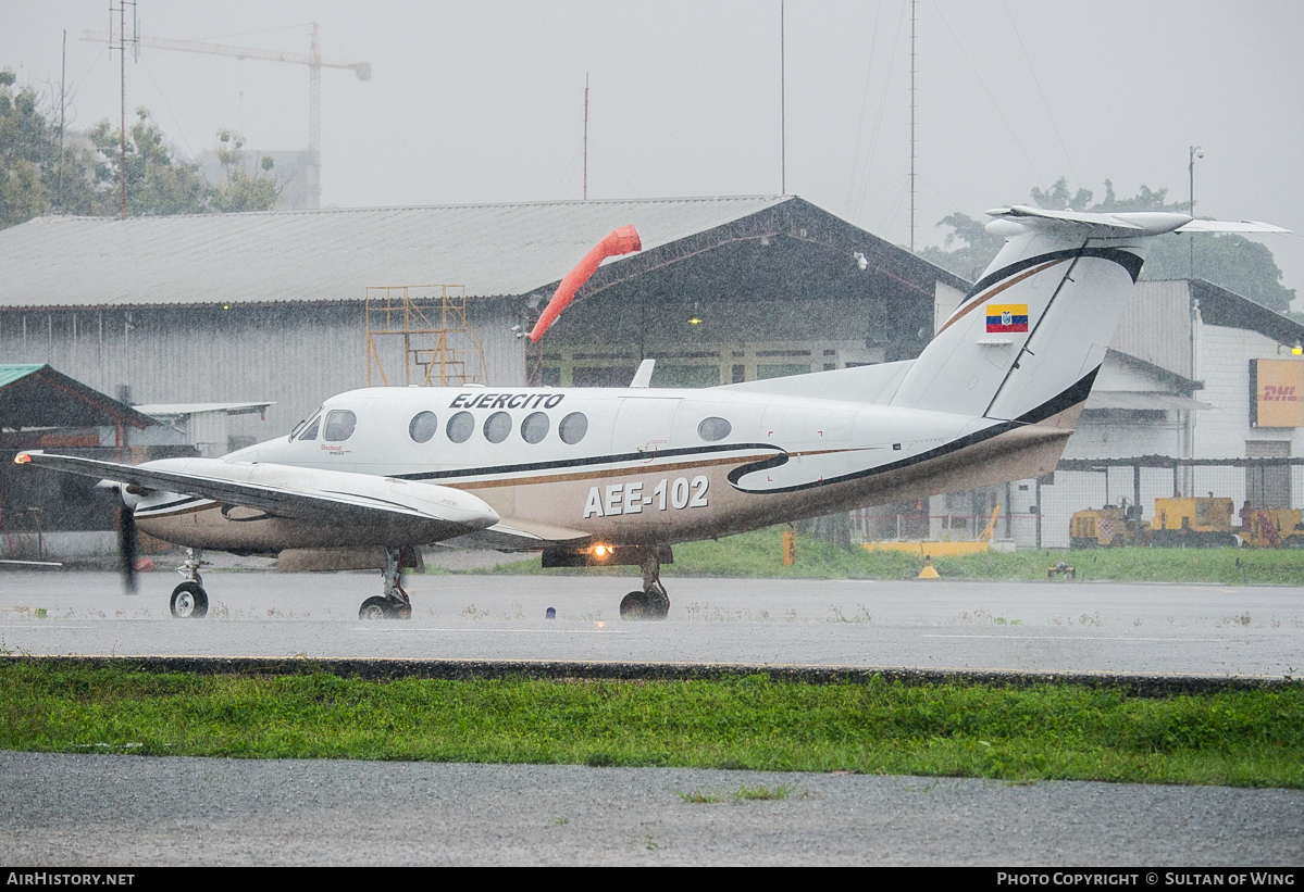 Aircraft Photo of AEE-102 | Hawker Beechcraft B200 King Air | Ecuador - Army | AirHistory.net #51649