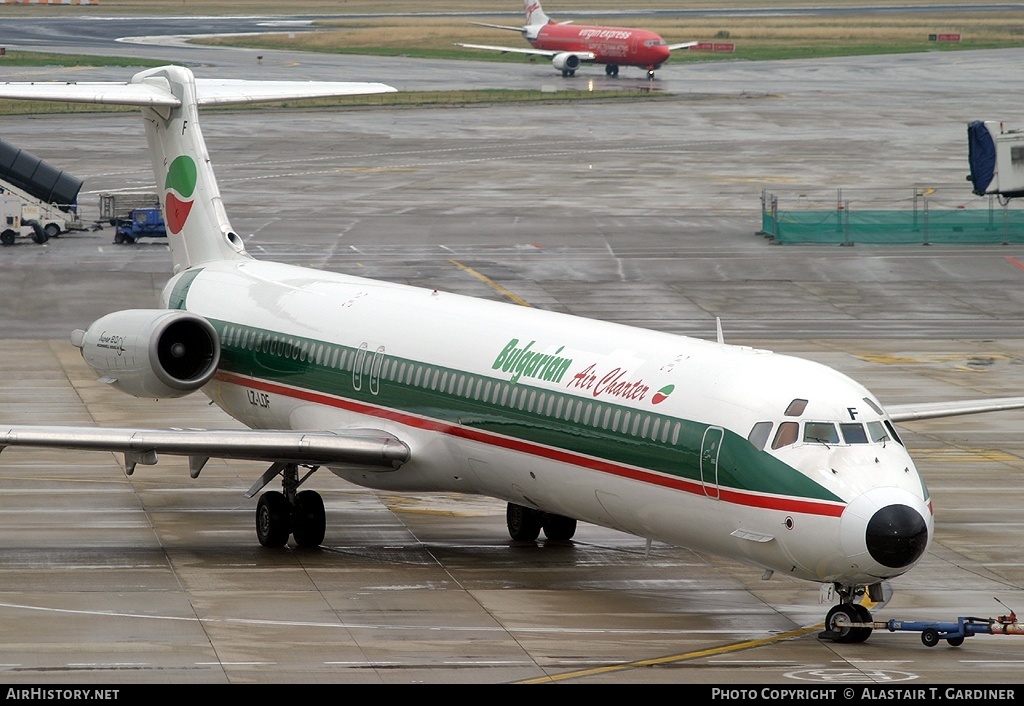 Aircraft Photo of LZ-LDF | McDonnell Douglas MD-82 (DC-9-82) | Bulgarian Air Charter | AirHistory.net #51655