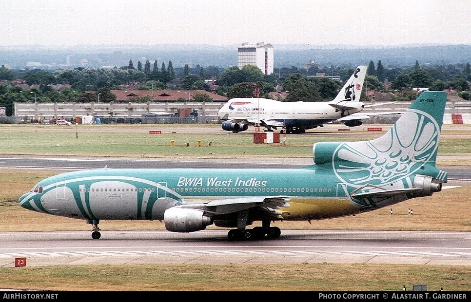 Aircraft Photo of 9Y-TGN | Lockheed L-1011-385-3 TriStar 500 | BWIA West Indies Airways | AirHistory.net #51665